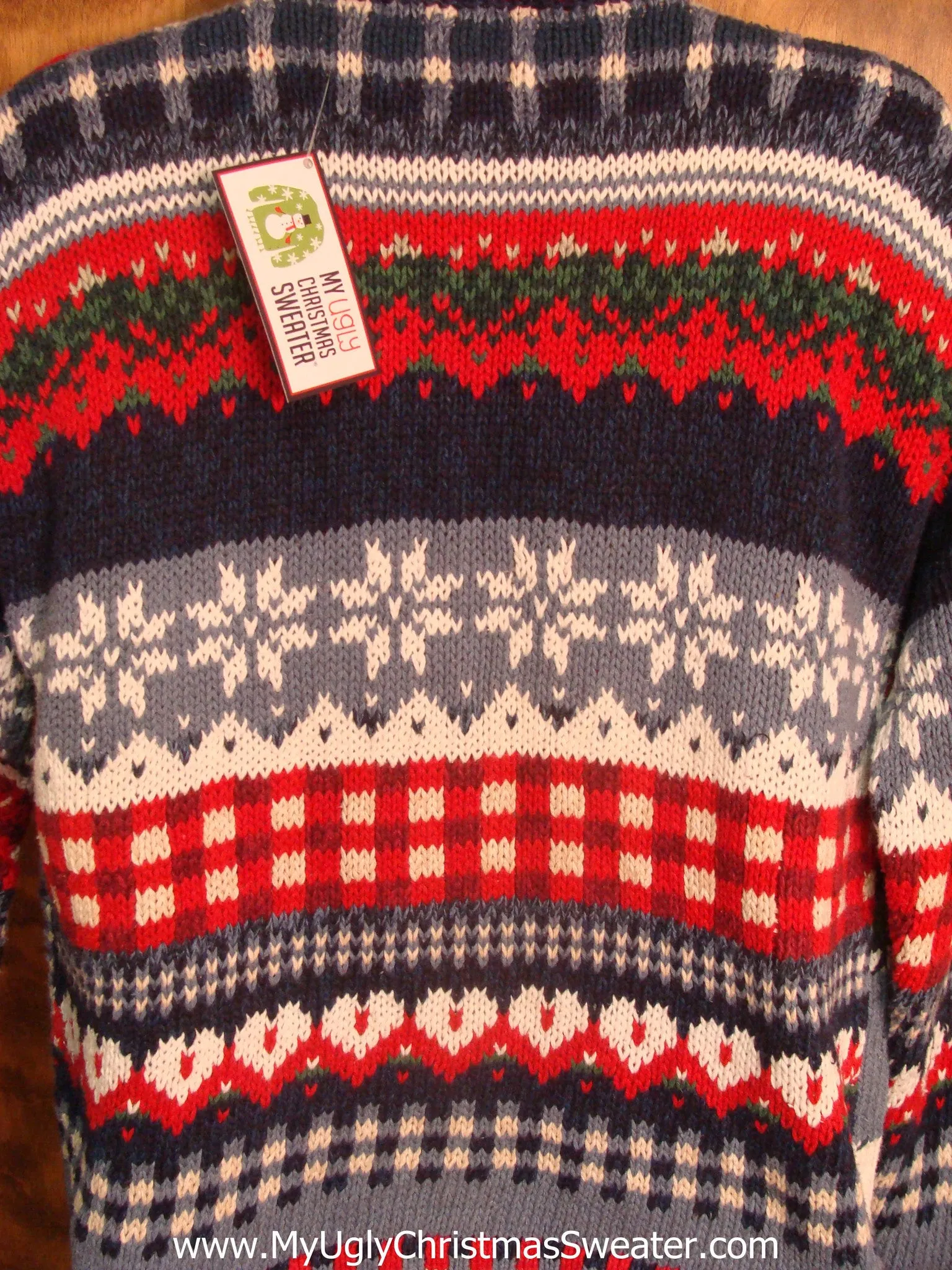 80s Holiday Festivities Bad Christmas Sweater