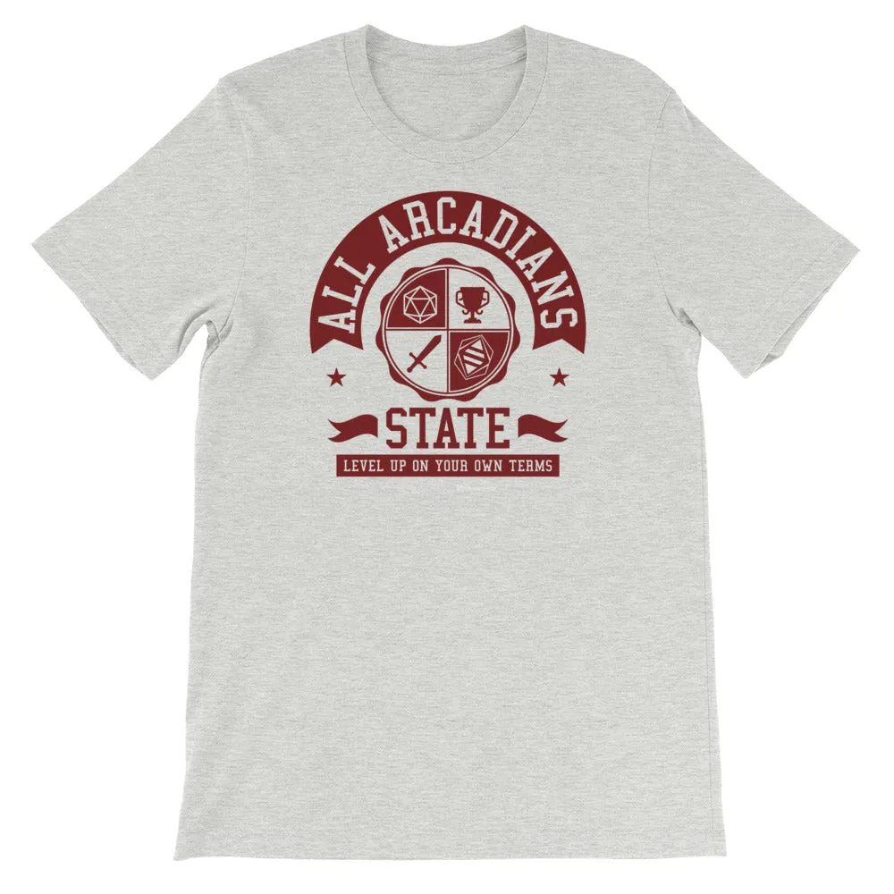 All Arcadians State Unisex T-shirt