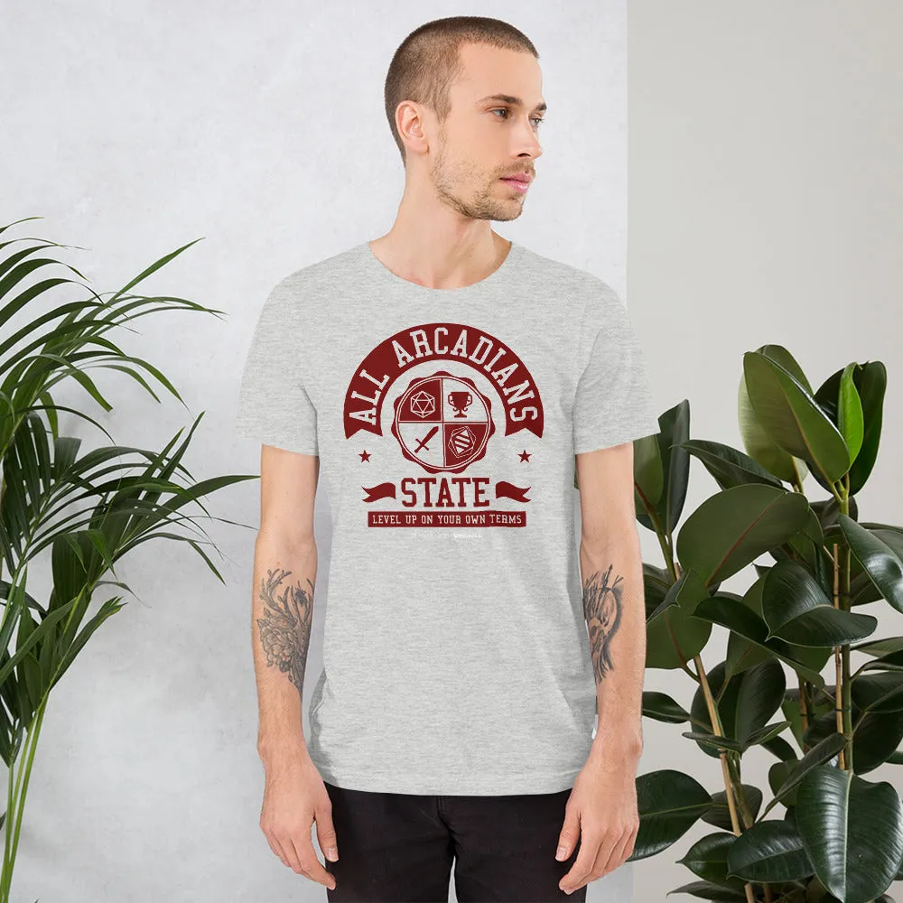 All Arcadians State Unisex T-shirt