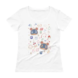 Animal Crossing - Buy and Sell Women's Scoopneck T-shirt