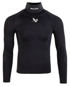 Bauer Neckprotect Long Sleeve Youth Shirt