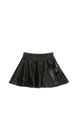 Black Shine Skirt