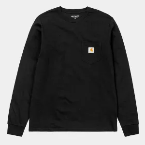 Carhartt WIP Long Sleeve Pocket T-Shirt Black