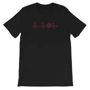 Dice Heartbeat Unisex T-shirt