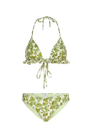 Etro Berry Print Bikini - Green