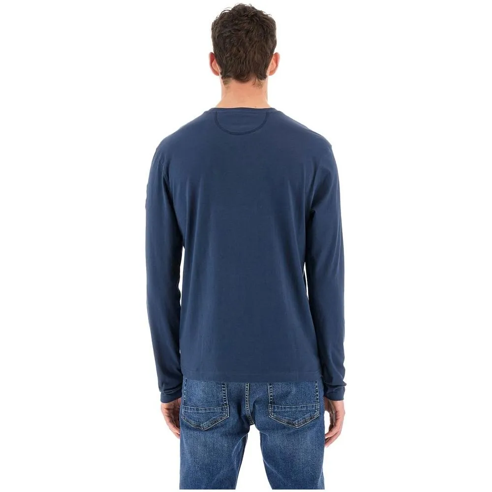 La Martina Blue Cotton T-Shirt