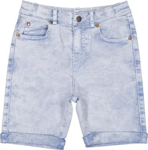 LL Dean Light Wash Denim Shorts