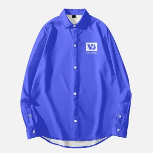 Long Sleeve button Vibez Shirt