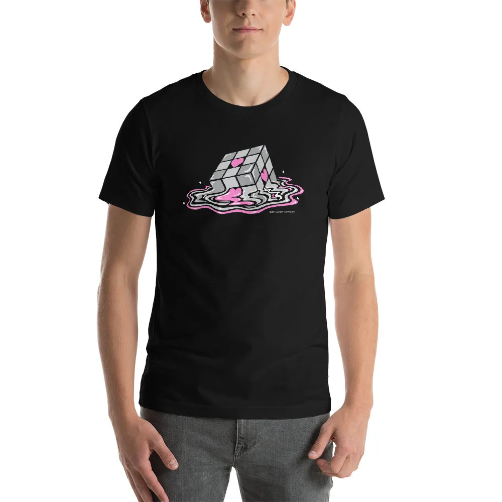 Melting Companion Cube Unisex T-shirt