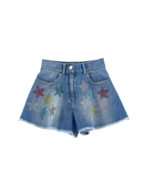 ML Denim Stars Shorts