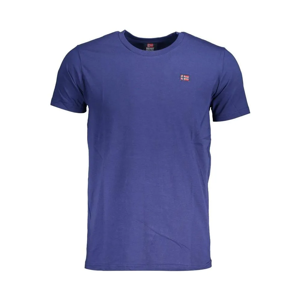 Norway 1963 Blue Cotton T-Shirt