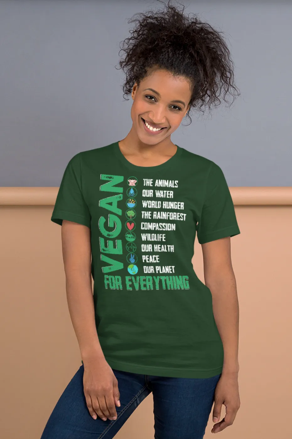 Vegan For Everything Unisex t-shirt