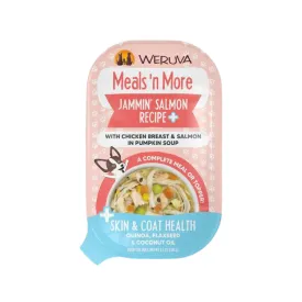 Weruva Meals N' More Jammin' Salmon Recipe Plus Skin & Coat Dog Cup