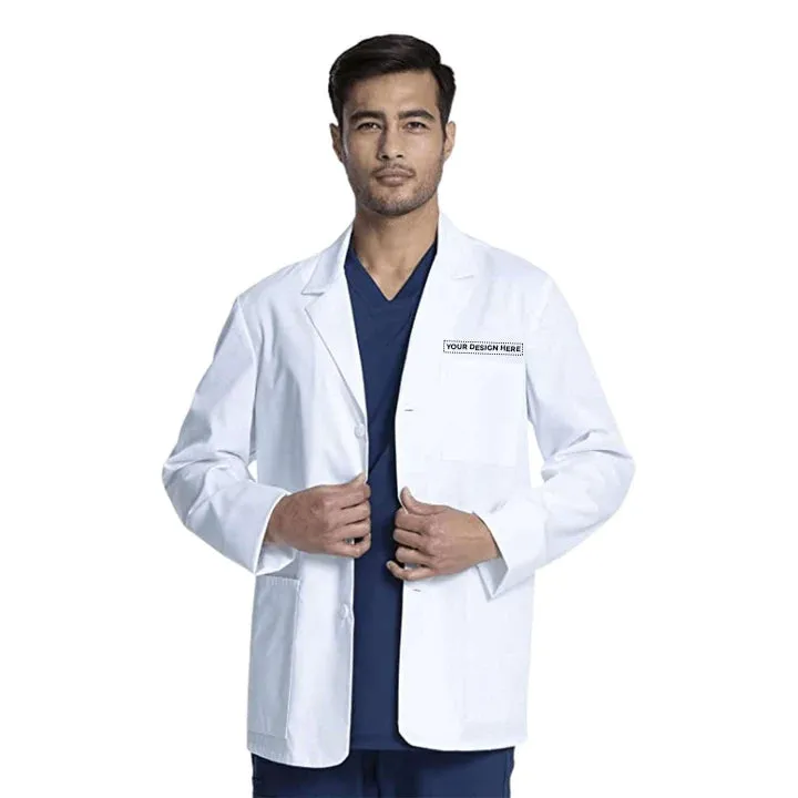 White Lab Coat Men (Personalisation Available)