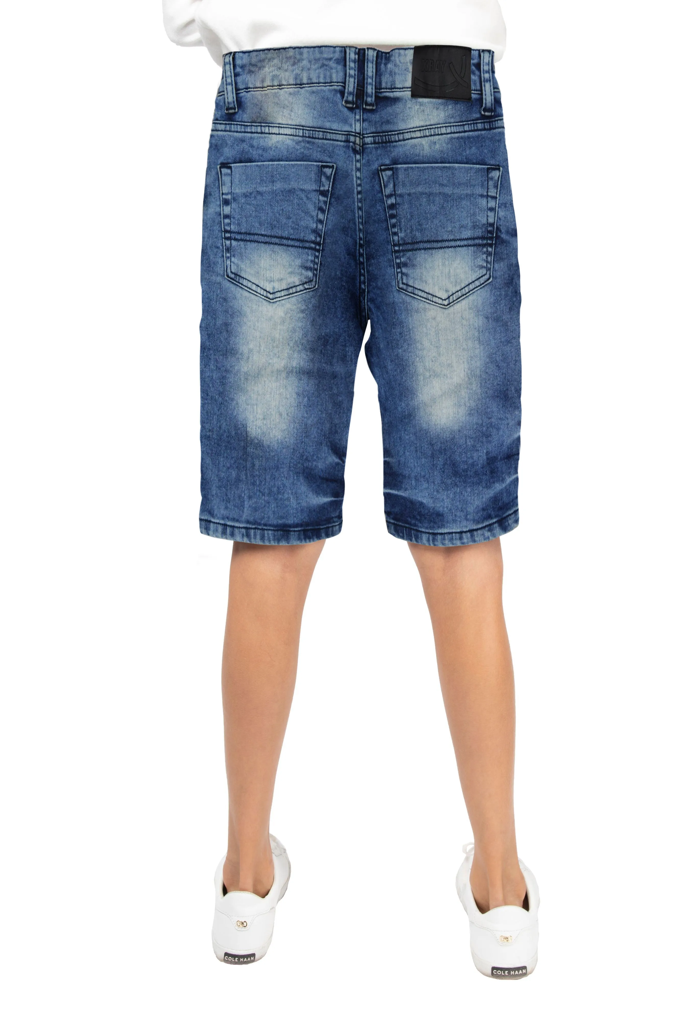 X RAY Kid's Distressed Denim Shorts